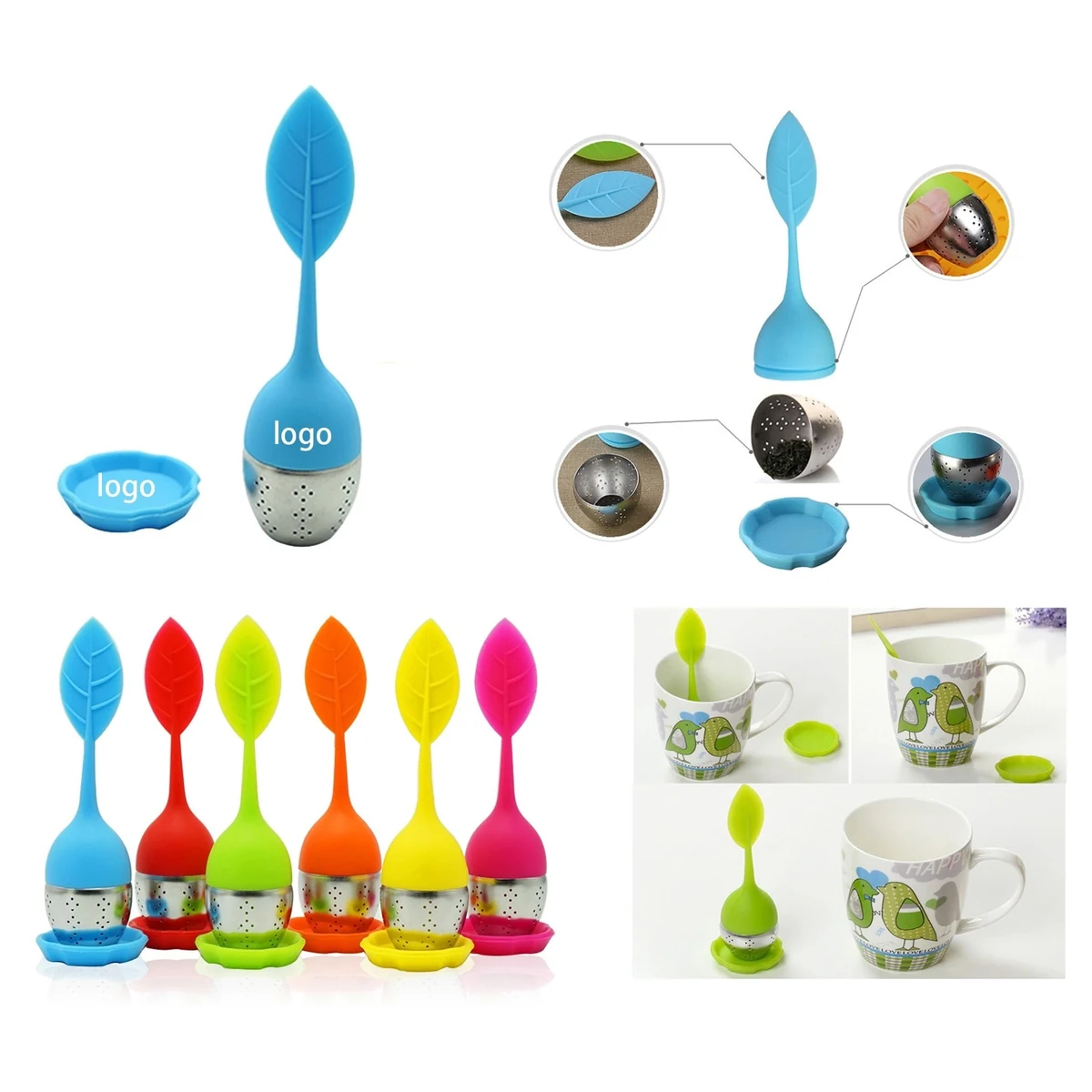 Silicone Tea Infuser Loose Leaf Strainer 1