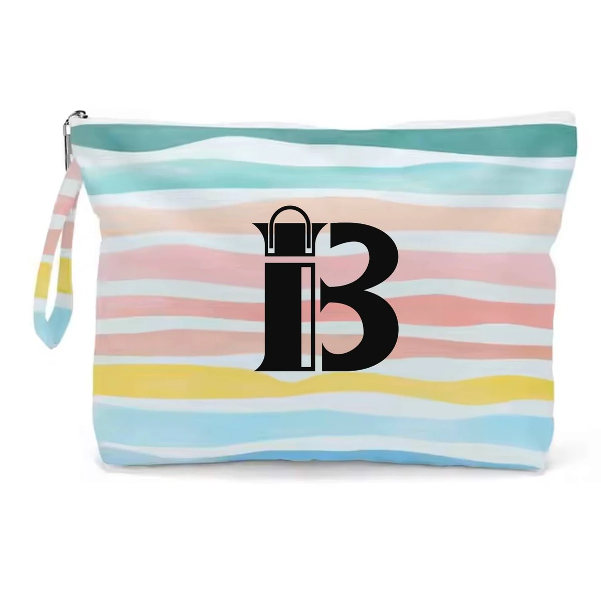 Colorful Zippered Waterproof Cosmetic Bag for Travel Swim 1