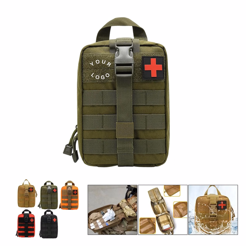 Portable First Aid Kit with Emergency Care Supplies
