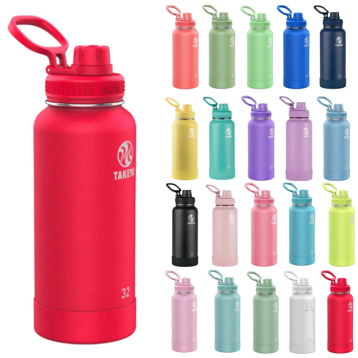 Takeya Active 32 oz Stainless Steel Bottle 1