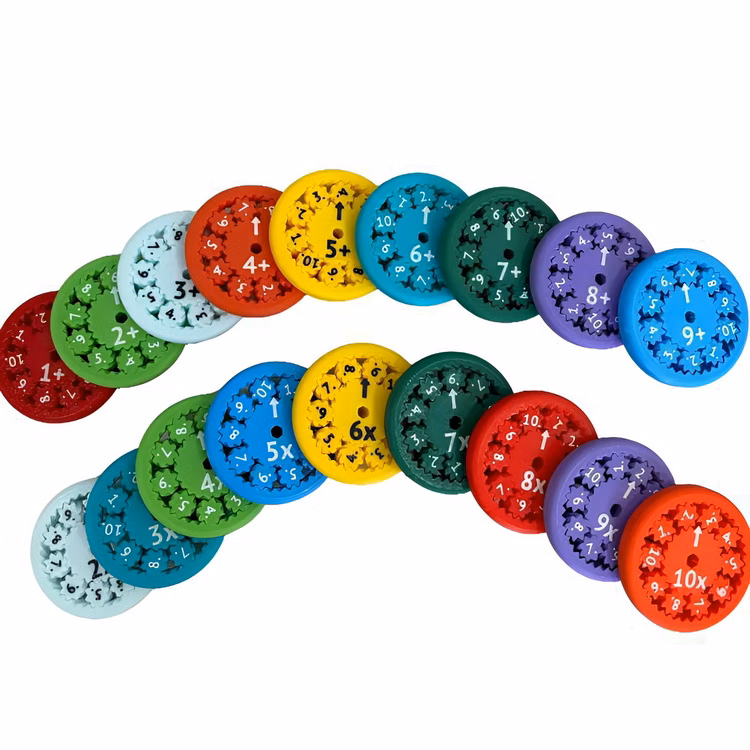 Math Fidget Spinners Toy Multiplication for Kids
