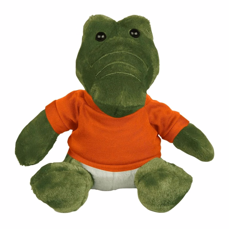 Alligator Stuffed Plush Toy With T-Shirt