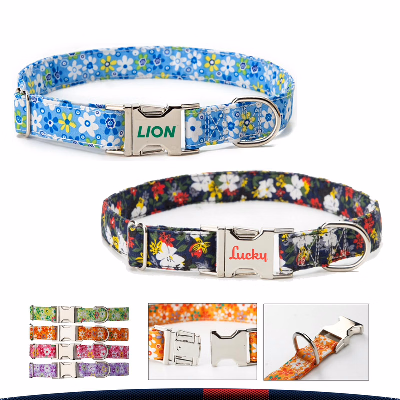 Fuzzlet Floral Dog Collar