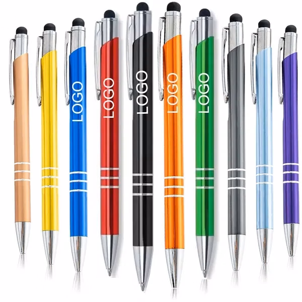 Engraved Metal Paragon Stylus Pens