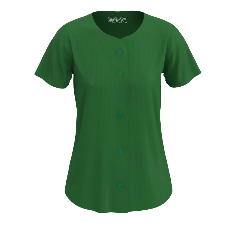 Women's Dryfit full button jersey 1