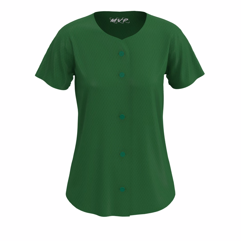 Women's Dryfit full button jersey