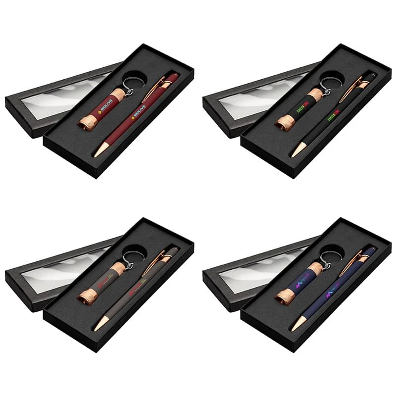 Ellipse & Chroma Softy Rose Gold Classic Window Gift Set 1