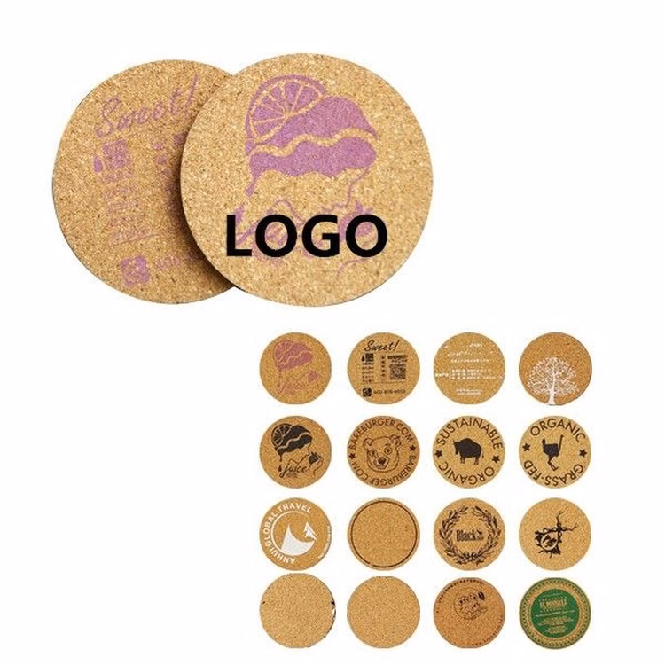 Cork Wood Drink Coaster/ Tea Coffee Cup Mat/ Kitchen Table Mat