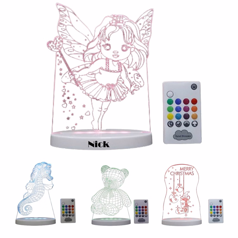 Acrylic 3D Night Light Customized