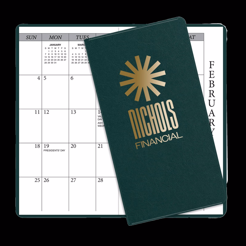 Executive Academic Monthly Pocket Planner