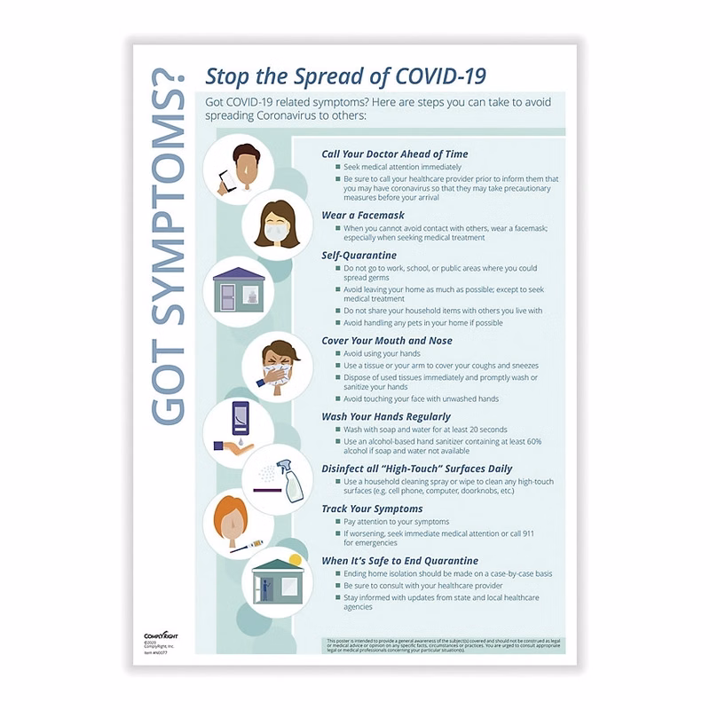 Stop COVID-19 Transmission Poster