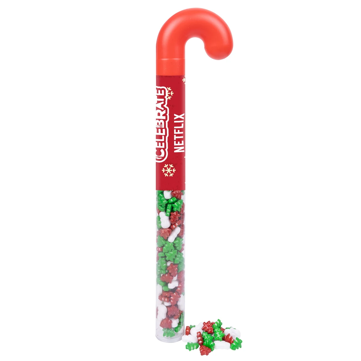 Holiday Candy Cane Tube with Frostys Forest Candies 1