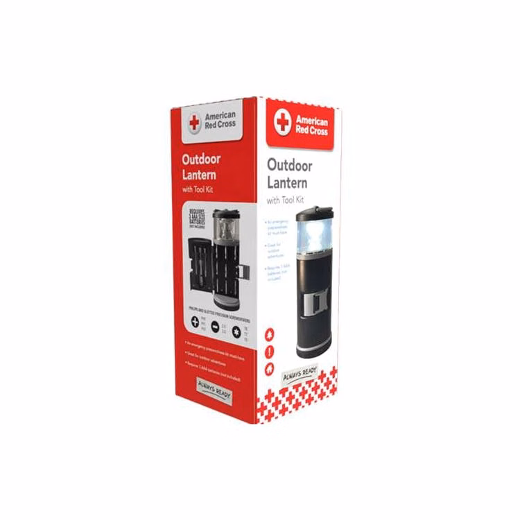 American Red Cross Outdoor Camping Lantern with Tool Kit