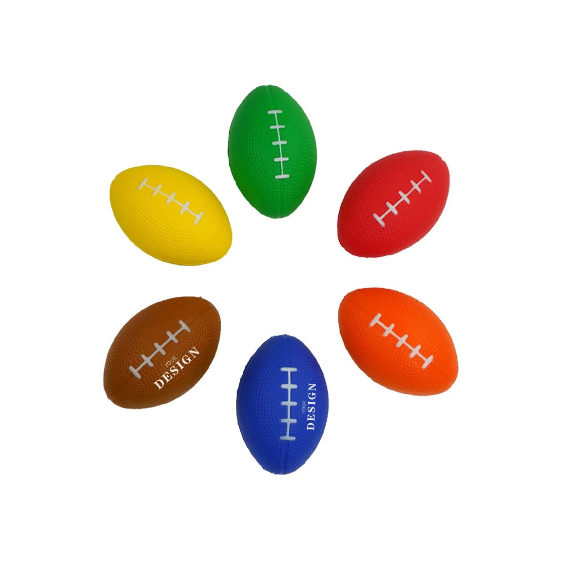 MOQ 15 pcs Anti-Stress Rugby Toy 1