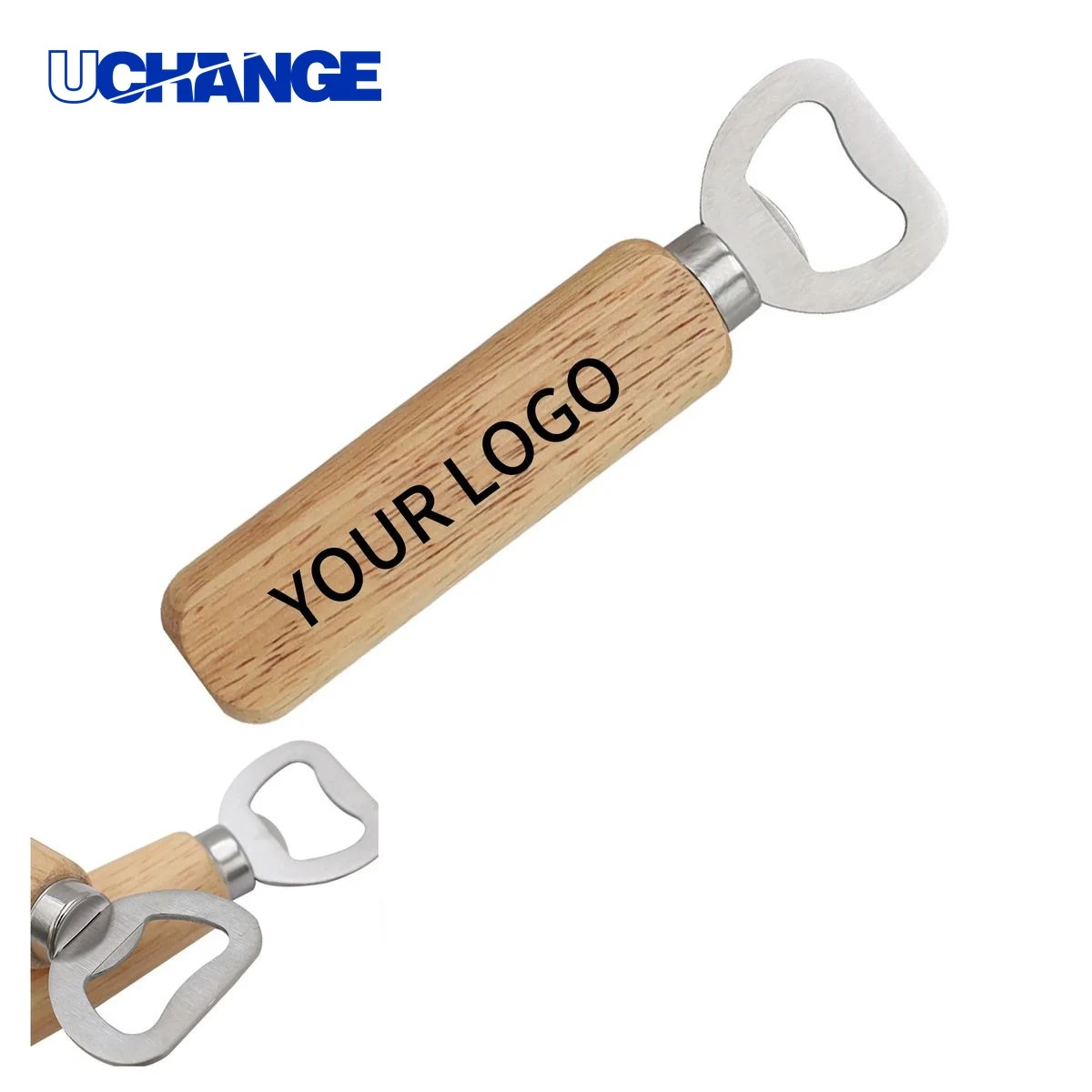 Bottle Opener Tool Wooden Portable for Drinks 1