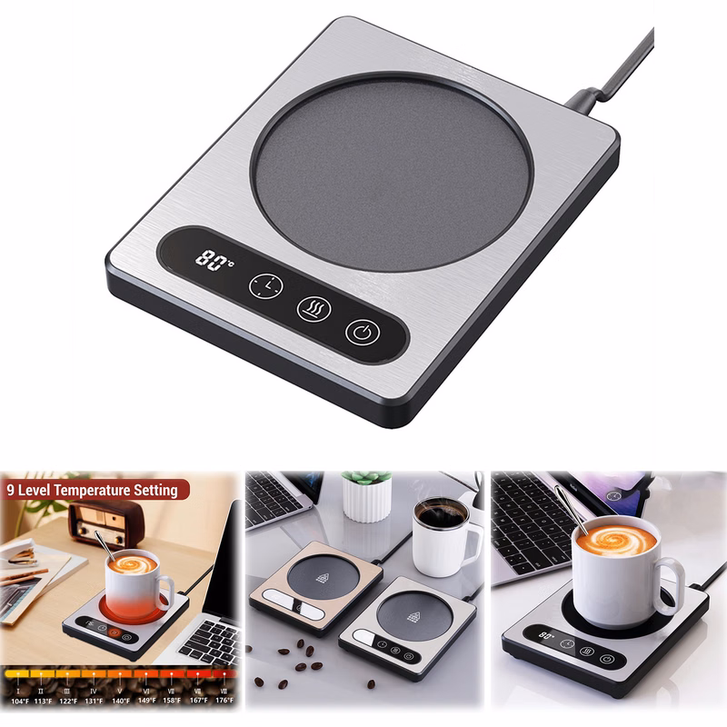 Mug Warmer, Coffee Mug Warmer with LED Display Touch Screen