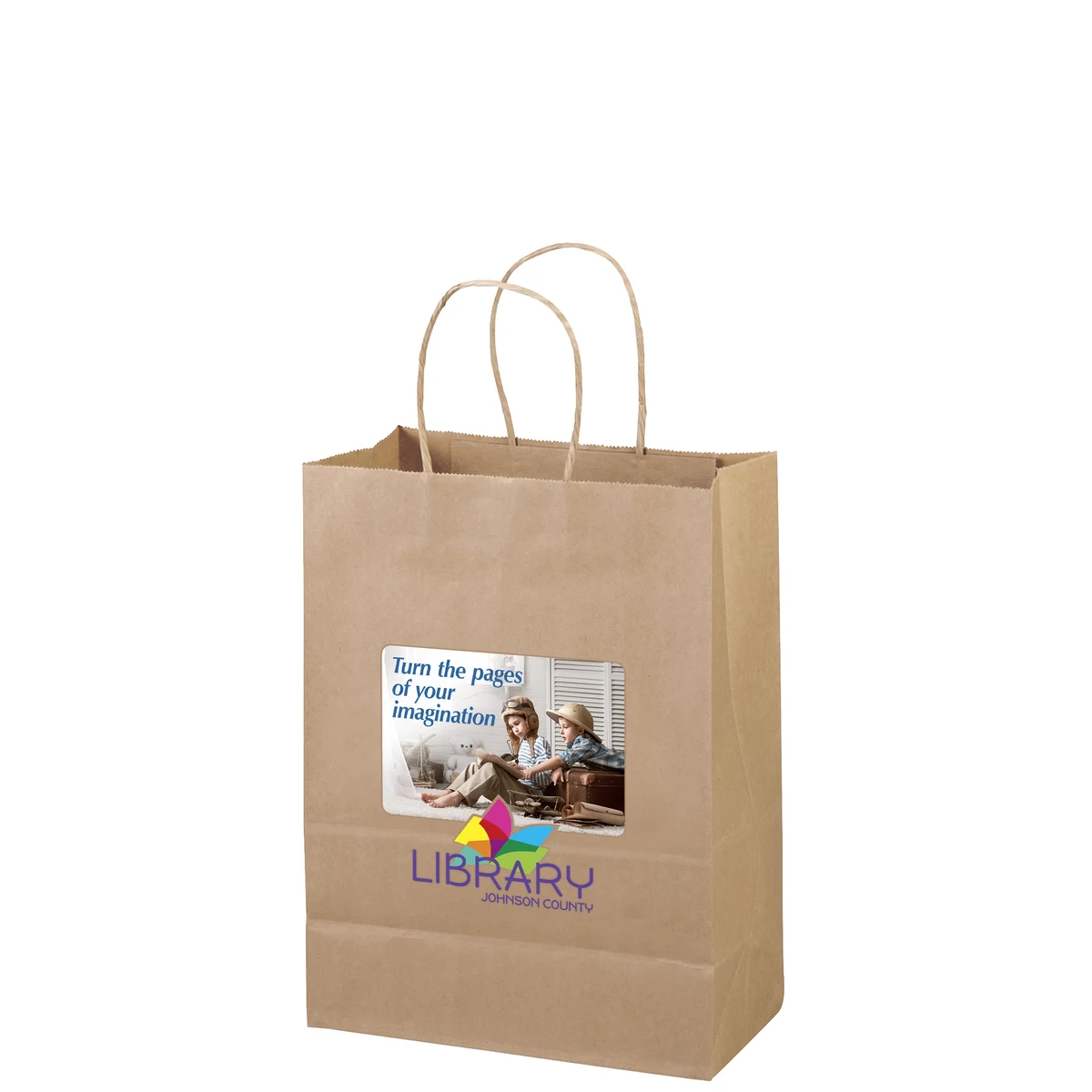 Eco Jenny - Kraft-Brown Shopper - ColorVista 1