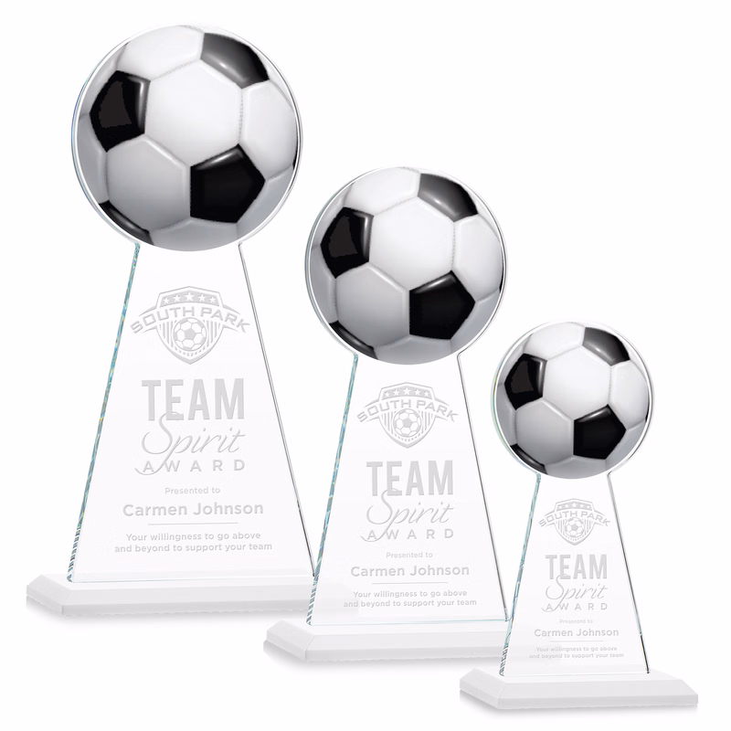 Edenwood Soccer Award - White
