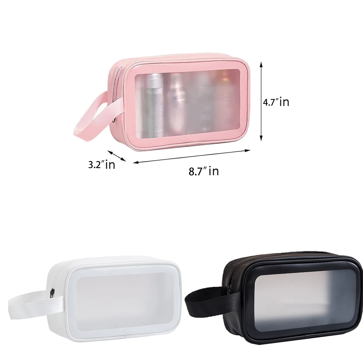 Transparent Shower Cosmetic Tote Bag 1