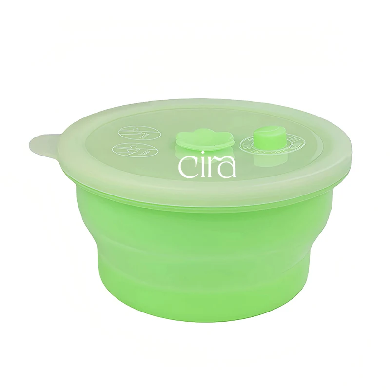 17oz Foldable Silicone Meal Prep Bowl 1