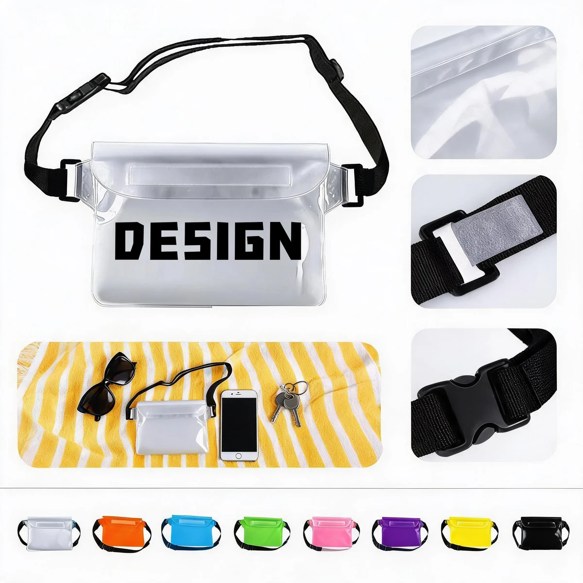 Outdoor Waterproof Waist Pouch Bag 1