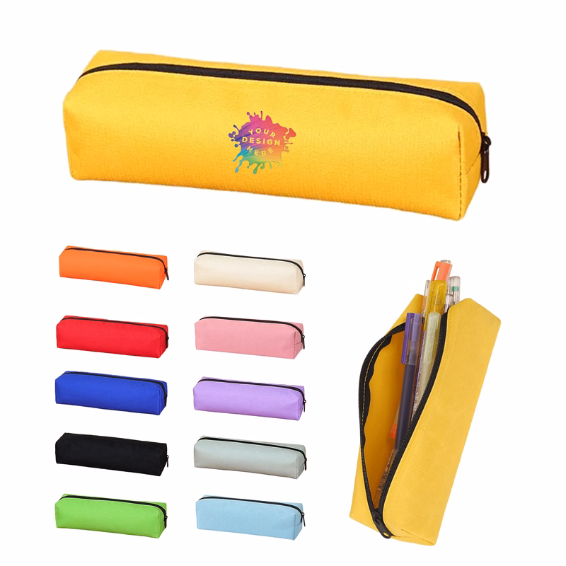 Full Color Portable Oxford Cloth Pencil Case MOQ 50