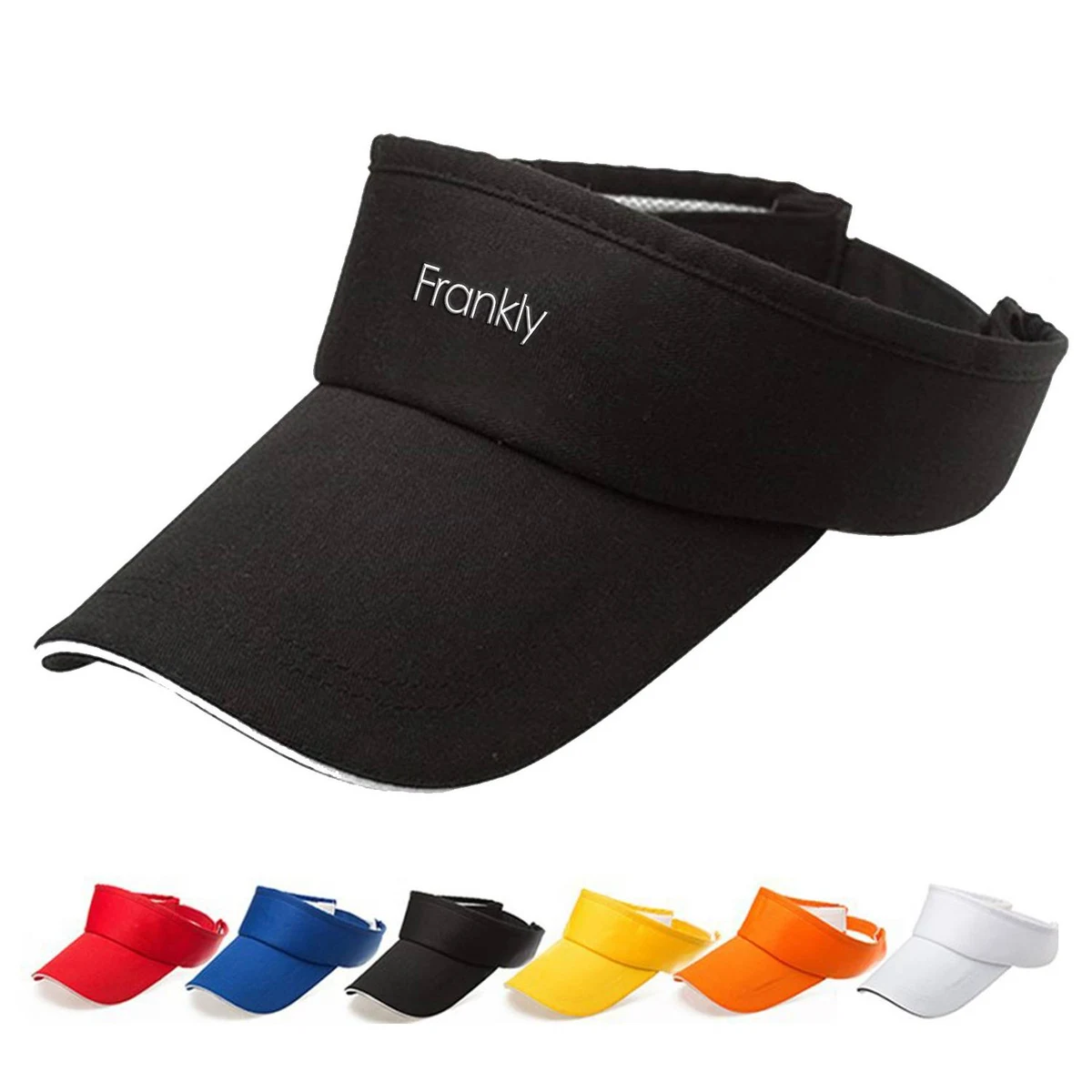 Cotton Twill Visor Sun Hat 1