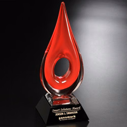 Red Teardrop