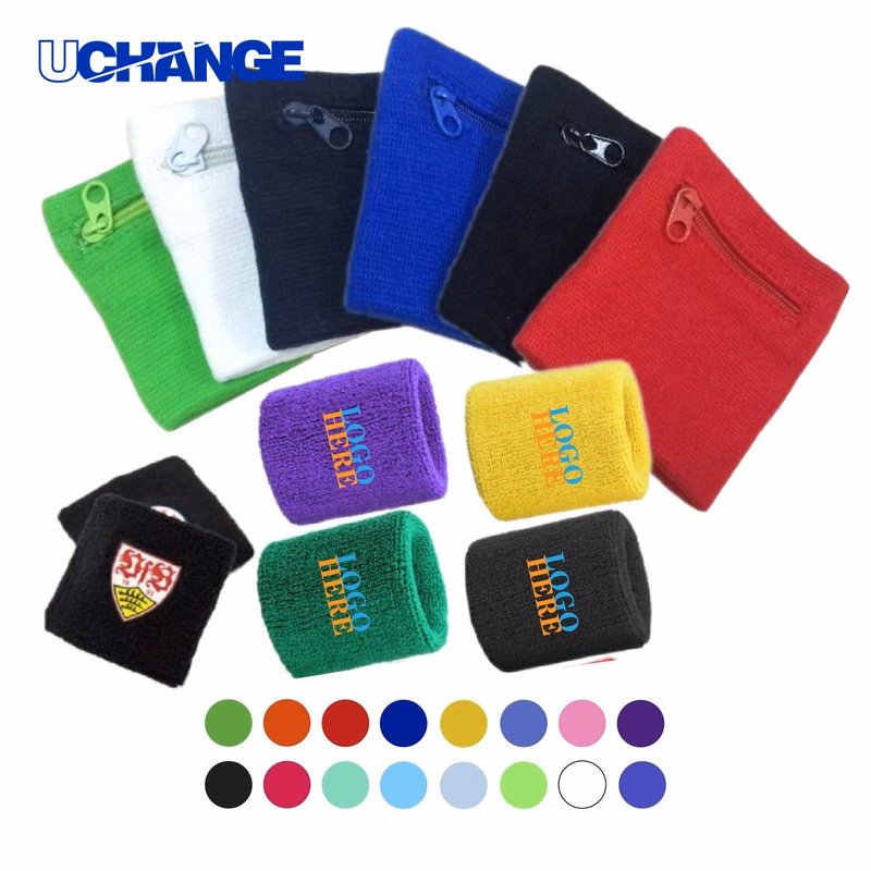 Full Color Wrist Wallet Pouch with Zipper