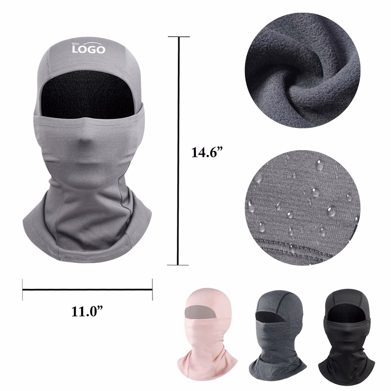MOQ50 Winter Fleece Waterproof Cycling Face Mask