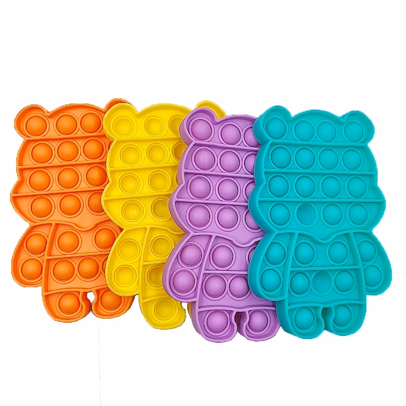 Bear Shape Push Bubble Fidget Toy
