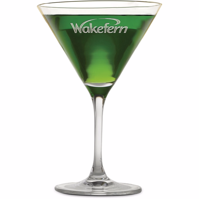 10.25 oz. Rona Martini - Deep Etched