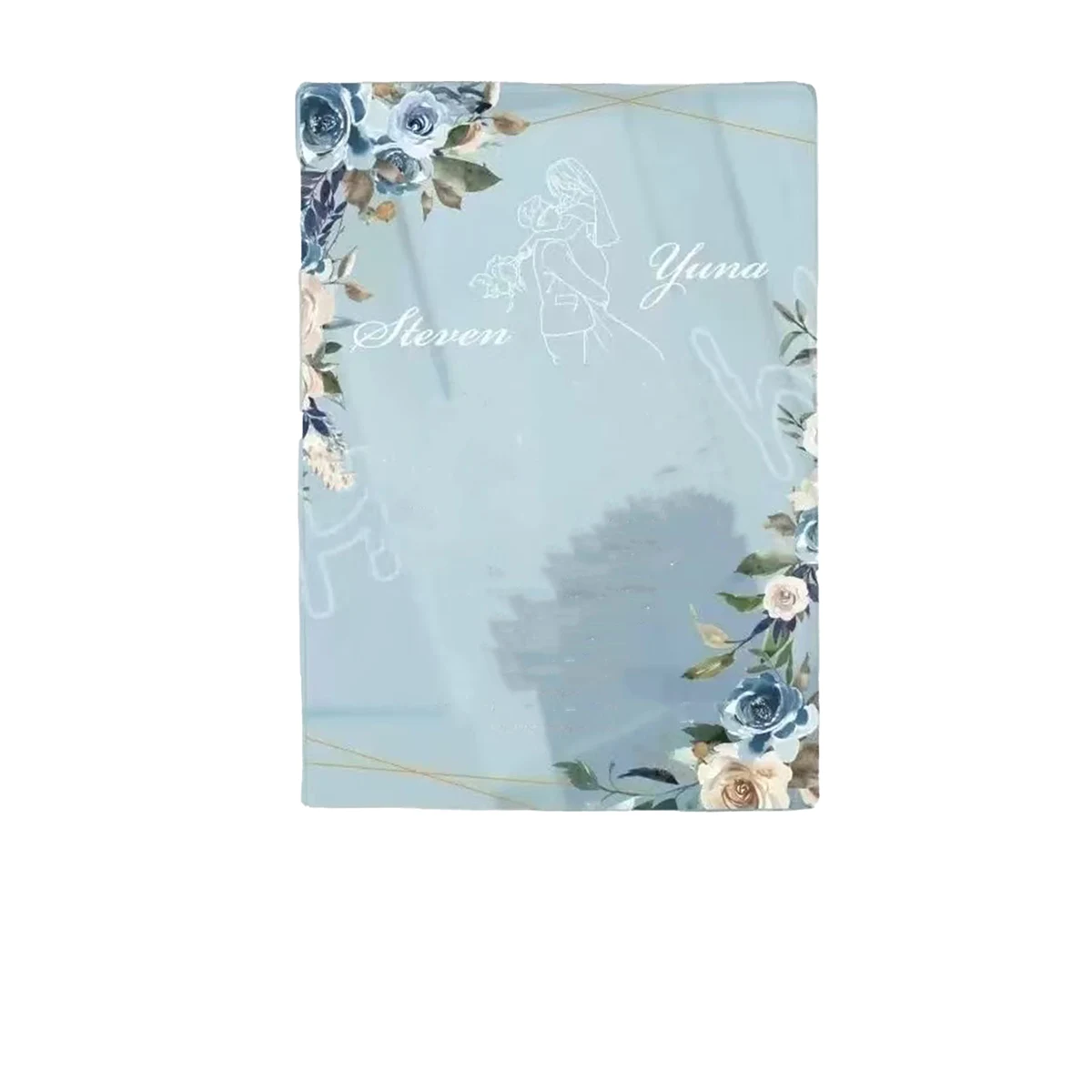 Full Color Clear Acrylic Invitations 1
