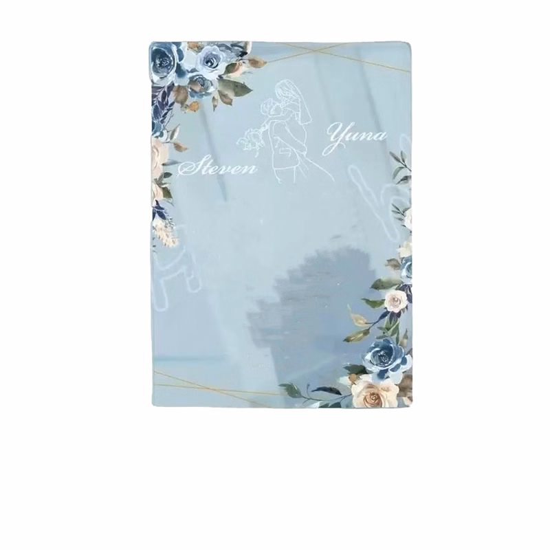 Full Color Clear Acrylic Invitations