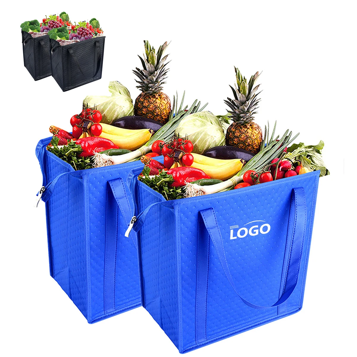 Supermarket-Ready Large Insulated Carry Bag 1