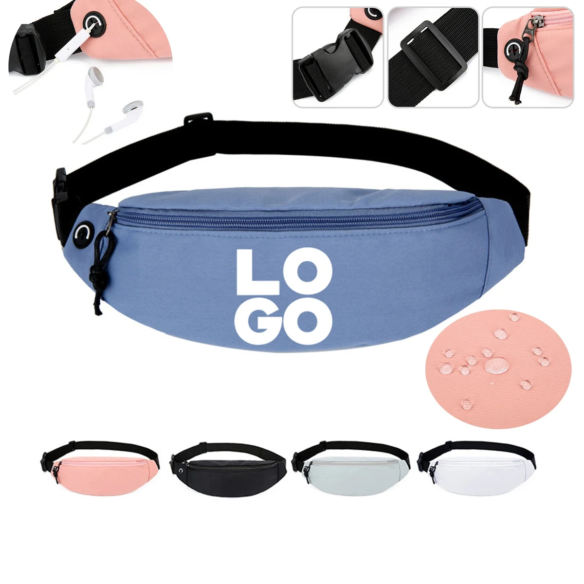 Custom Oxford Belt Bag 1