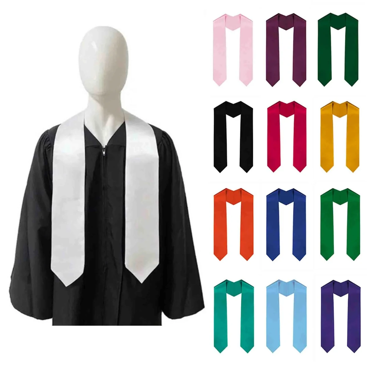 Custom Graduation Honor Stoles Sash 1