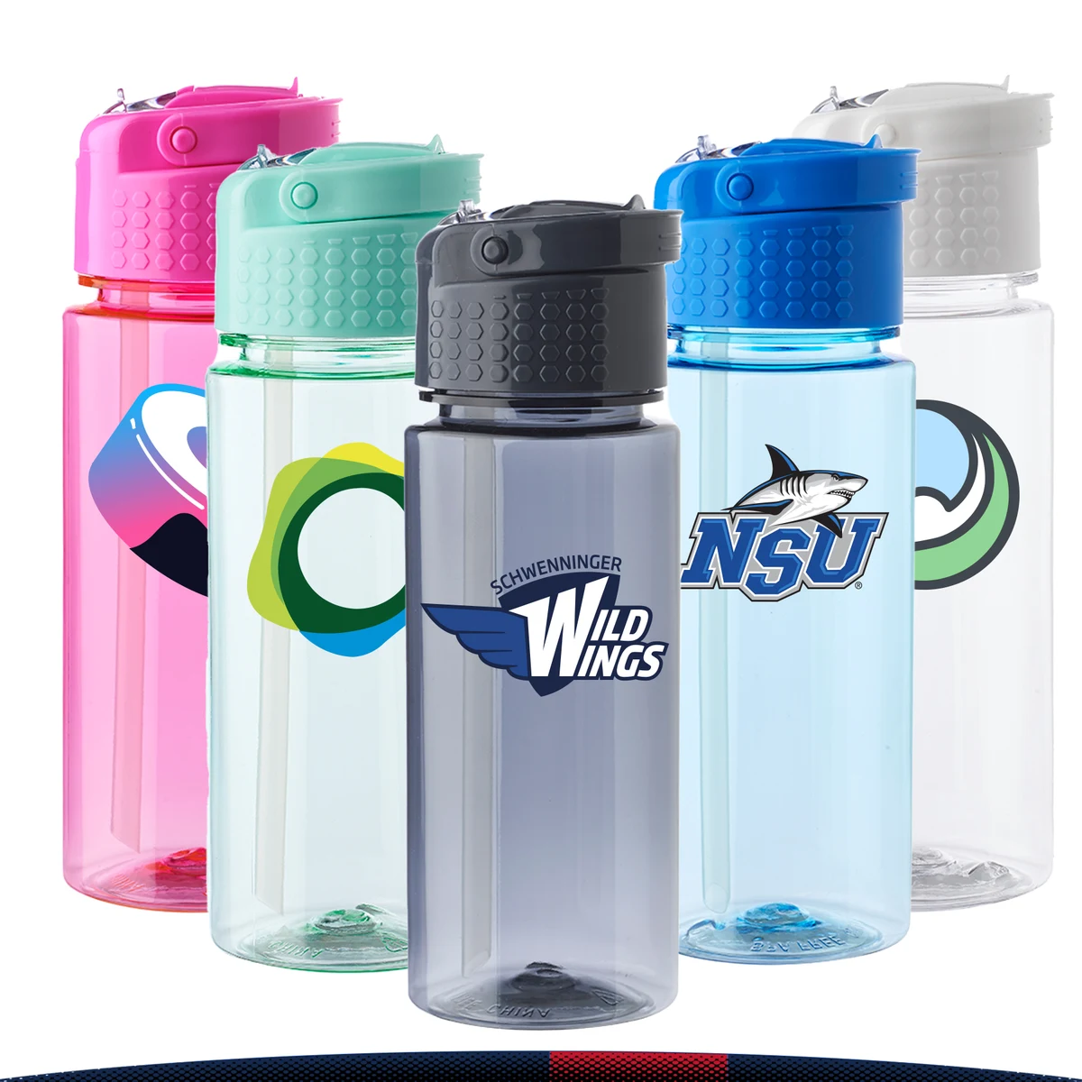 Viddle Plastic Water Bottle - 17 OZ. 1