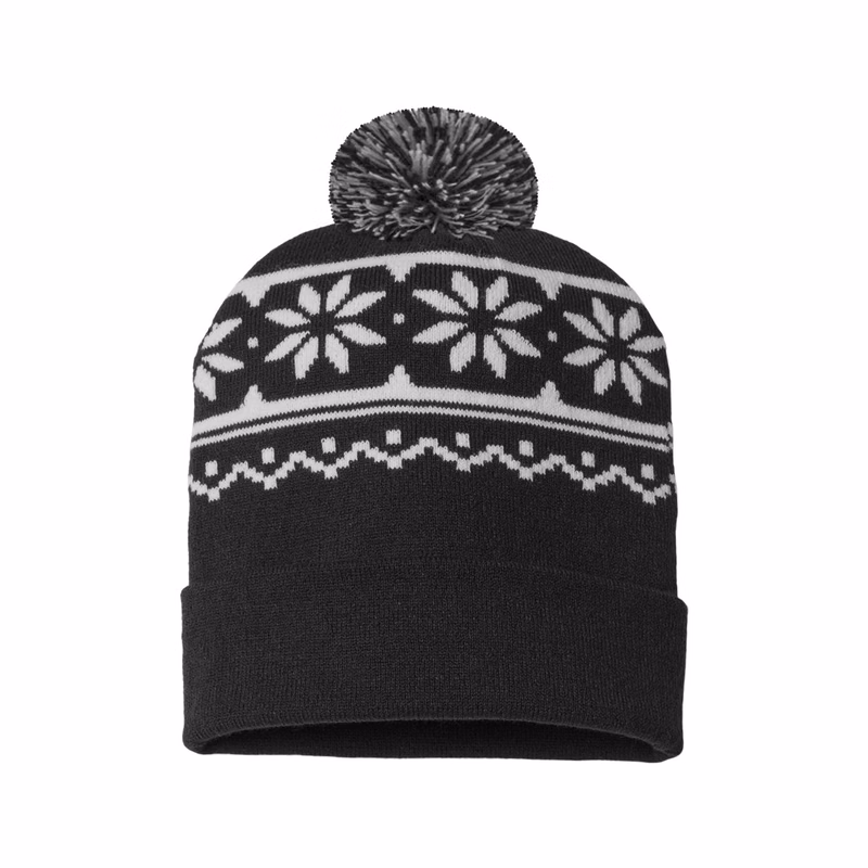 USA-Made Snowflake Beanie - RKF12