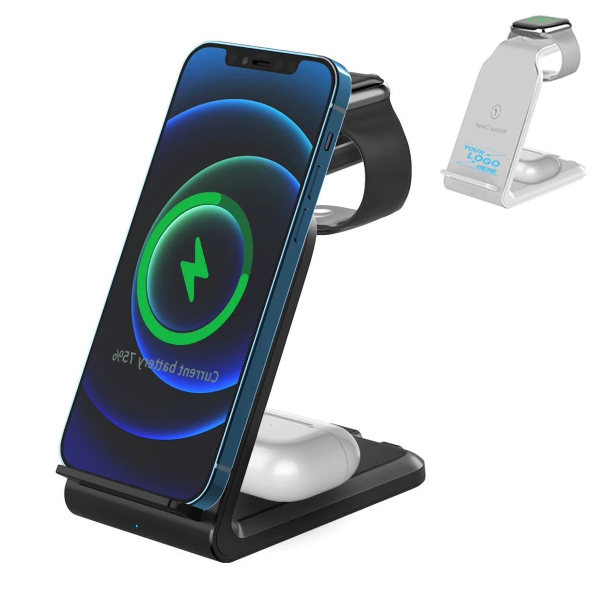 3" 1 Wireless Fast Charger Station 1