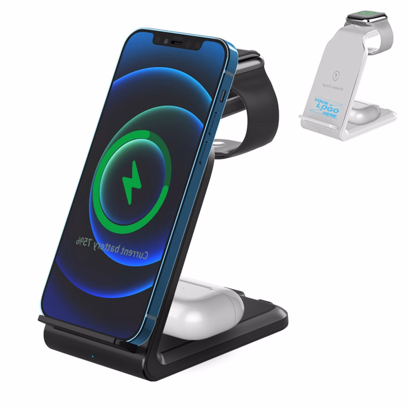 3" 1 Wireless Fast Charger Station