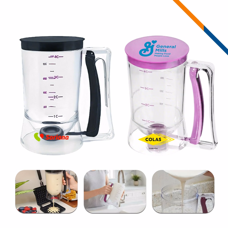 PourZip Pancake Batter Dispenser - 30 OZ.
