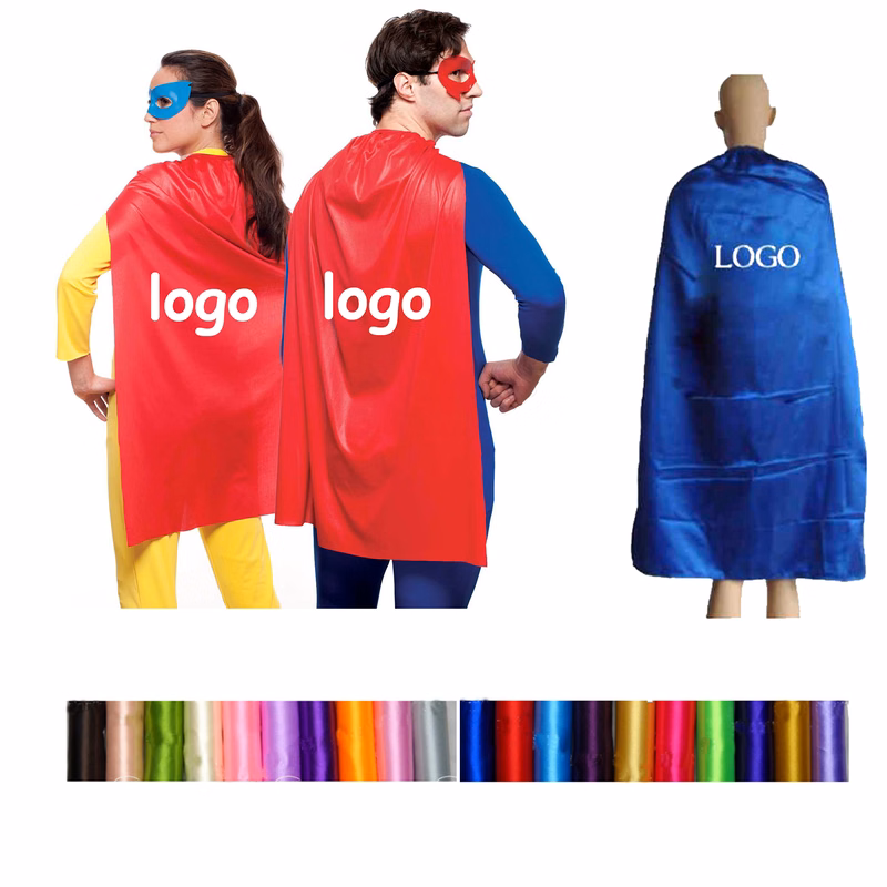 Satin Adult Superhero Capes