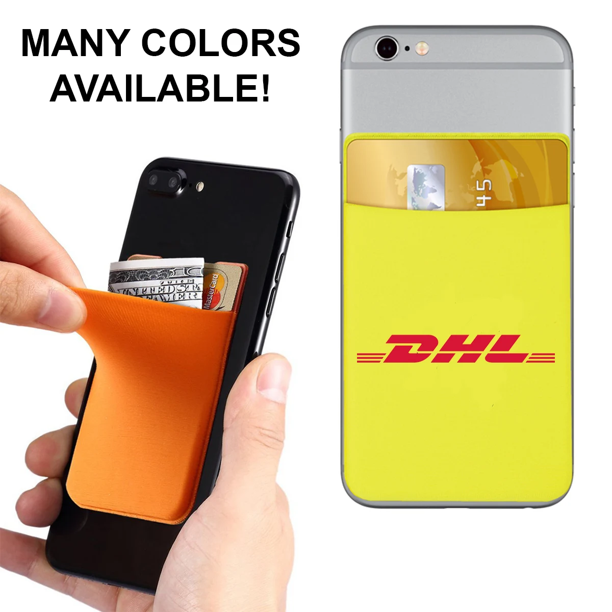 Lincoln Cell Phone Adhesive Stretch Wallet 1