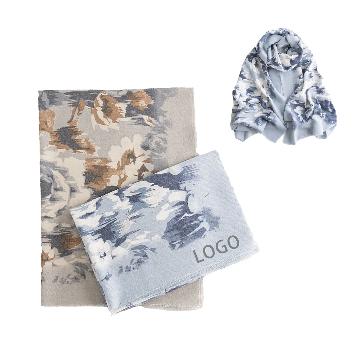 Winter Vintage Scarf 1