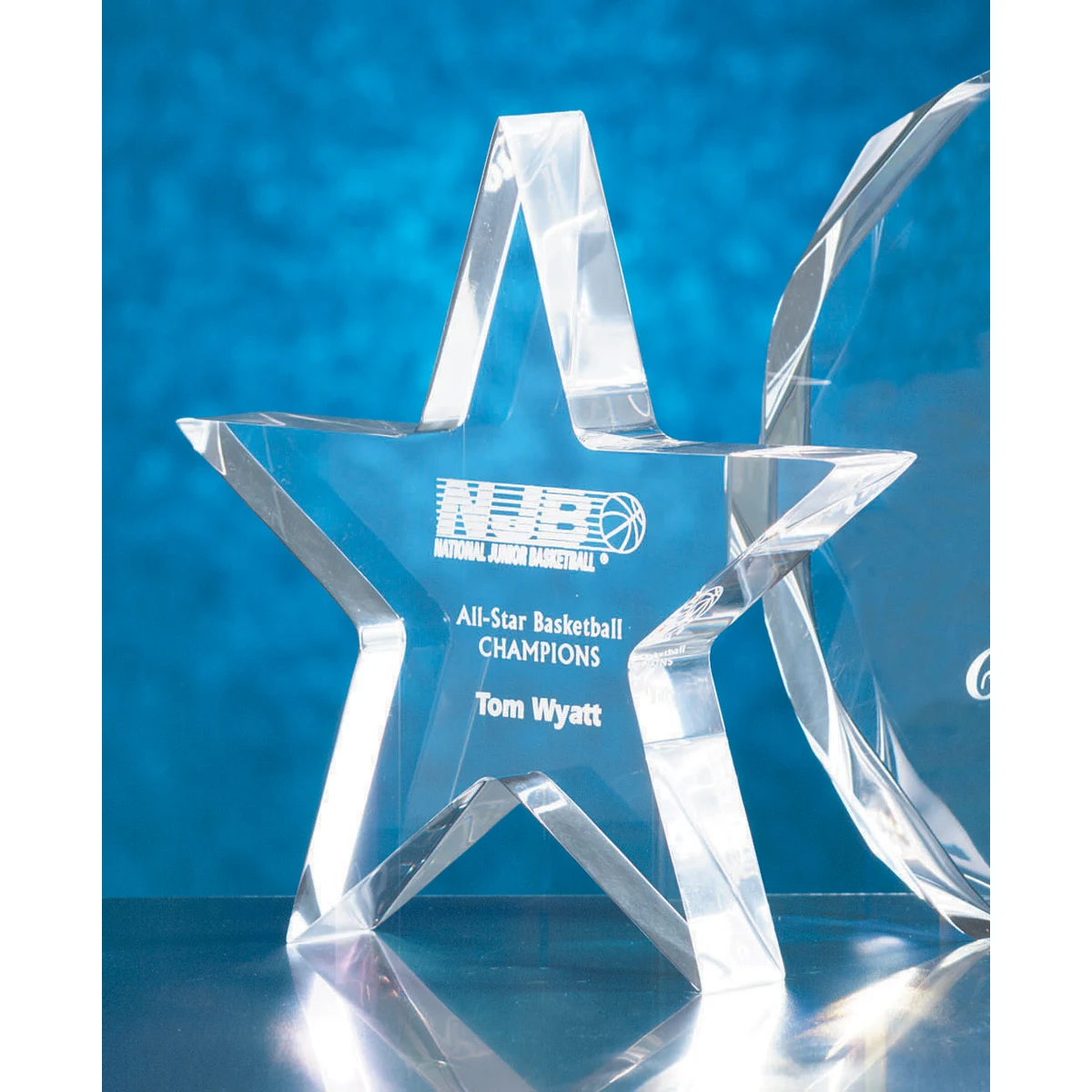 7" Lucite Star Award 1