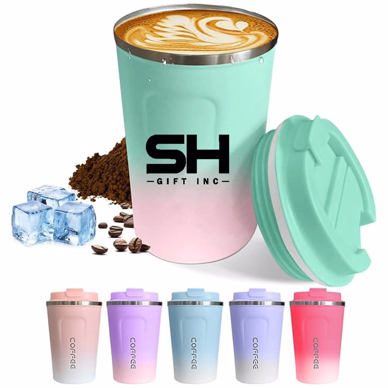 12oz Stainless Steel Vacuum Thermos Coffee Tumblers