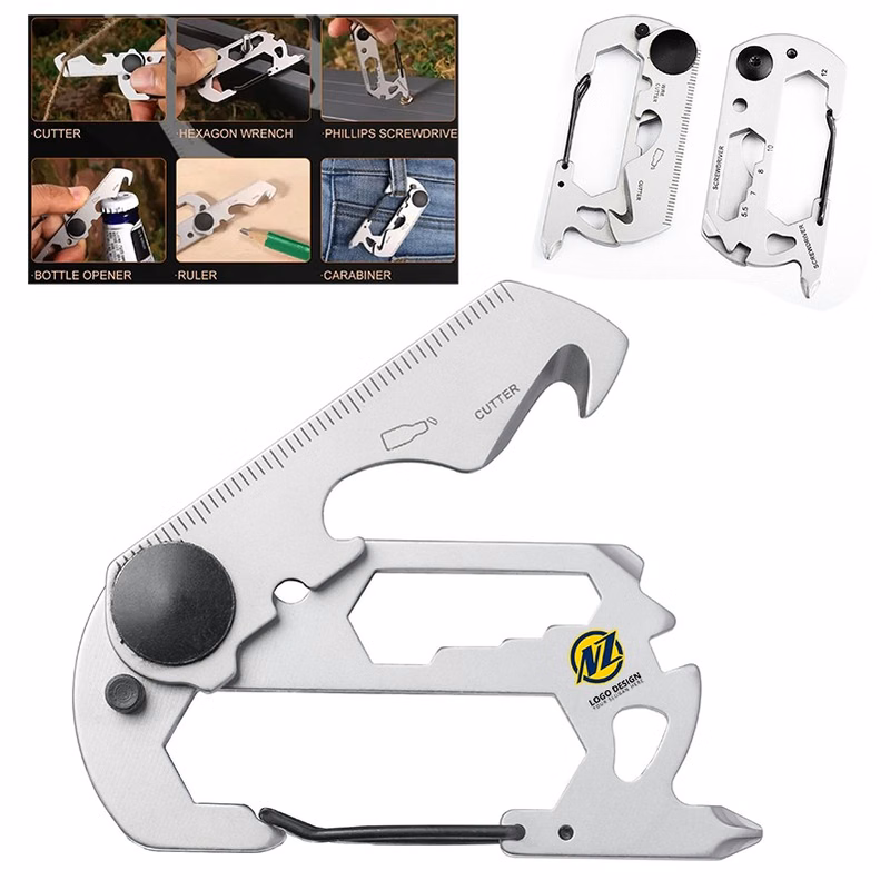 10-in-1 Stainless Steel EDC Tactical Survival Gear