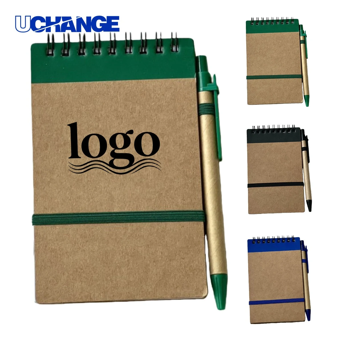 Vintage Durable Notebook Journal with Pen 1