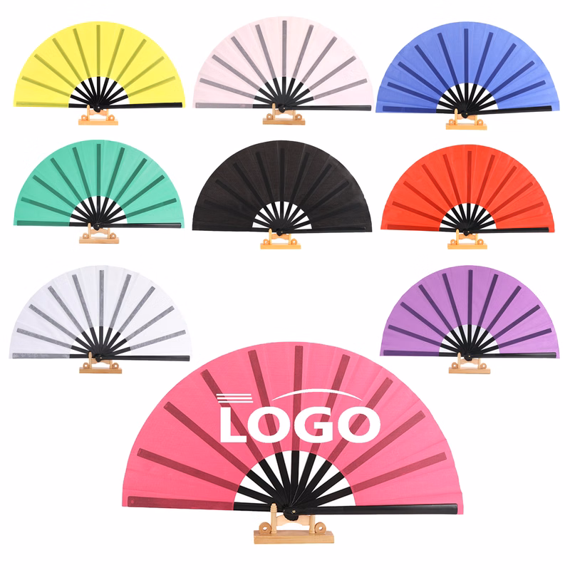Nylon-Cloth Hand Fan